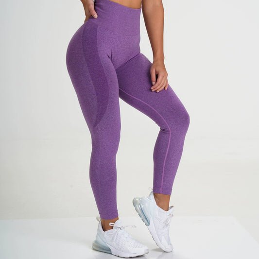 Seamless Knitted Women‘s Yoga Pants Moisture Wicking Fitness Leggings Sexy Butt Lift Design Women - Image 3